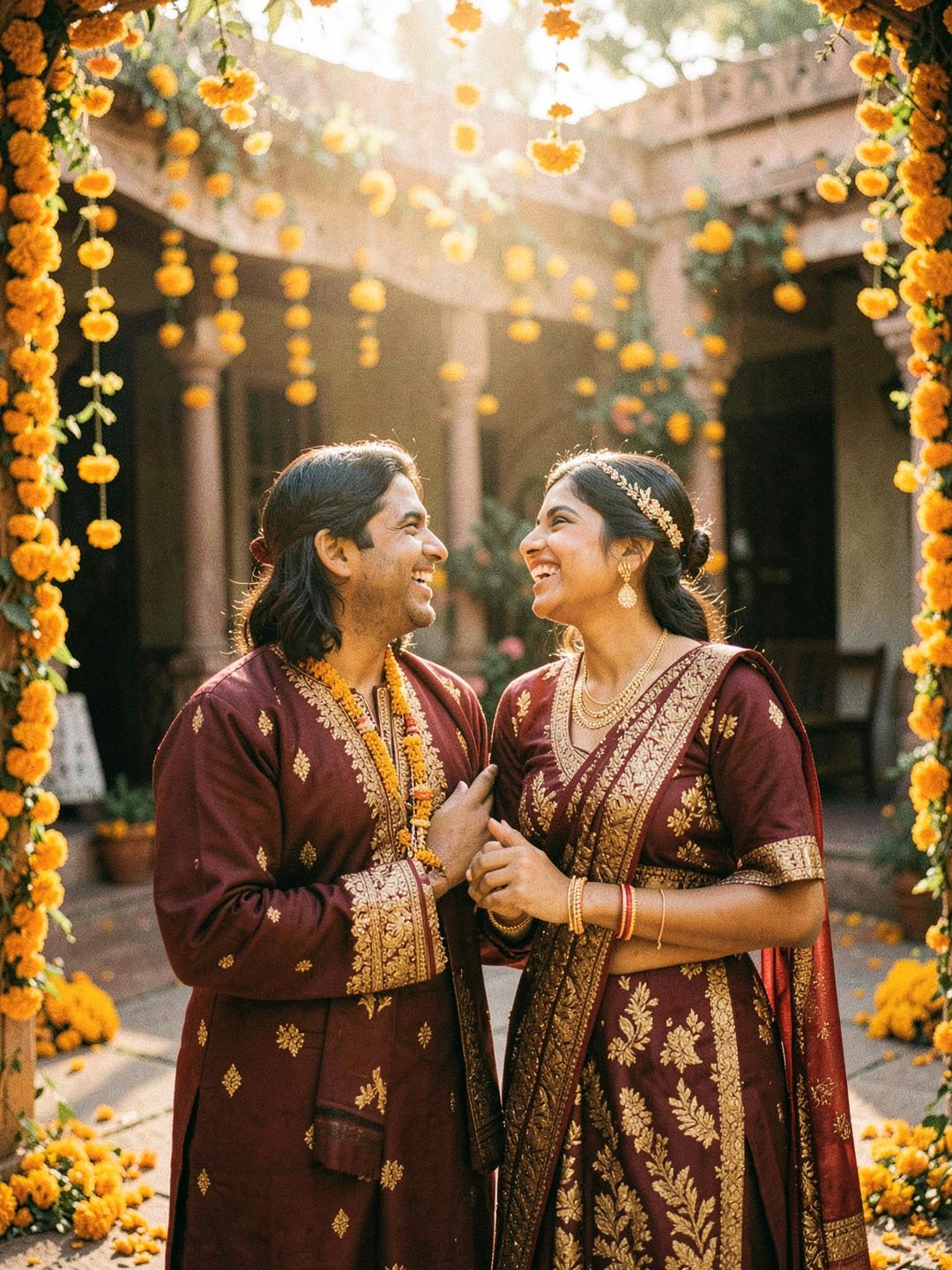 Aanya and Rehan laughing together